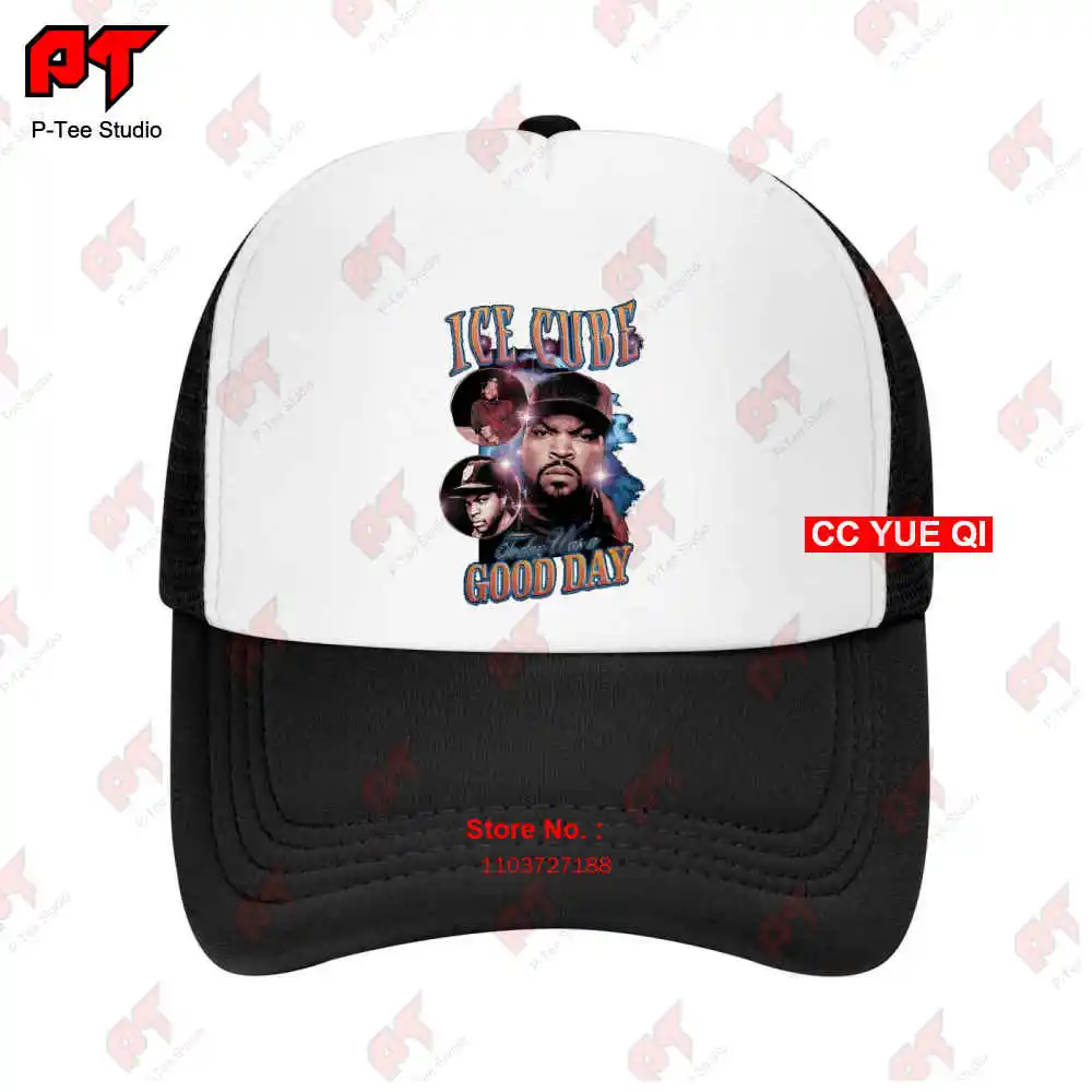 Ice Cube Men'S Good Day Photo Collage Baseball Caps Truck Cap 0EFS