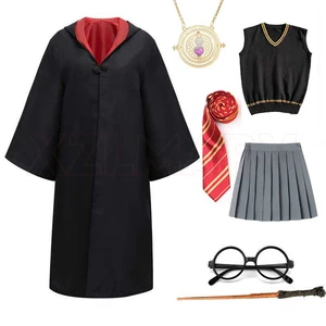 أردية مدرسية سحرية للأطفال والكبار ، تأثيري هوجورتس ، رأس سليذرين هالوين ، زي أطفال ، نساء ، رجال ، زي موحد ، وشاح ، هيرميون ، هدايا أفضل 8 أزياء هاري بوتر مبيعا - رقم 5