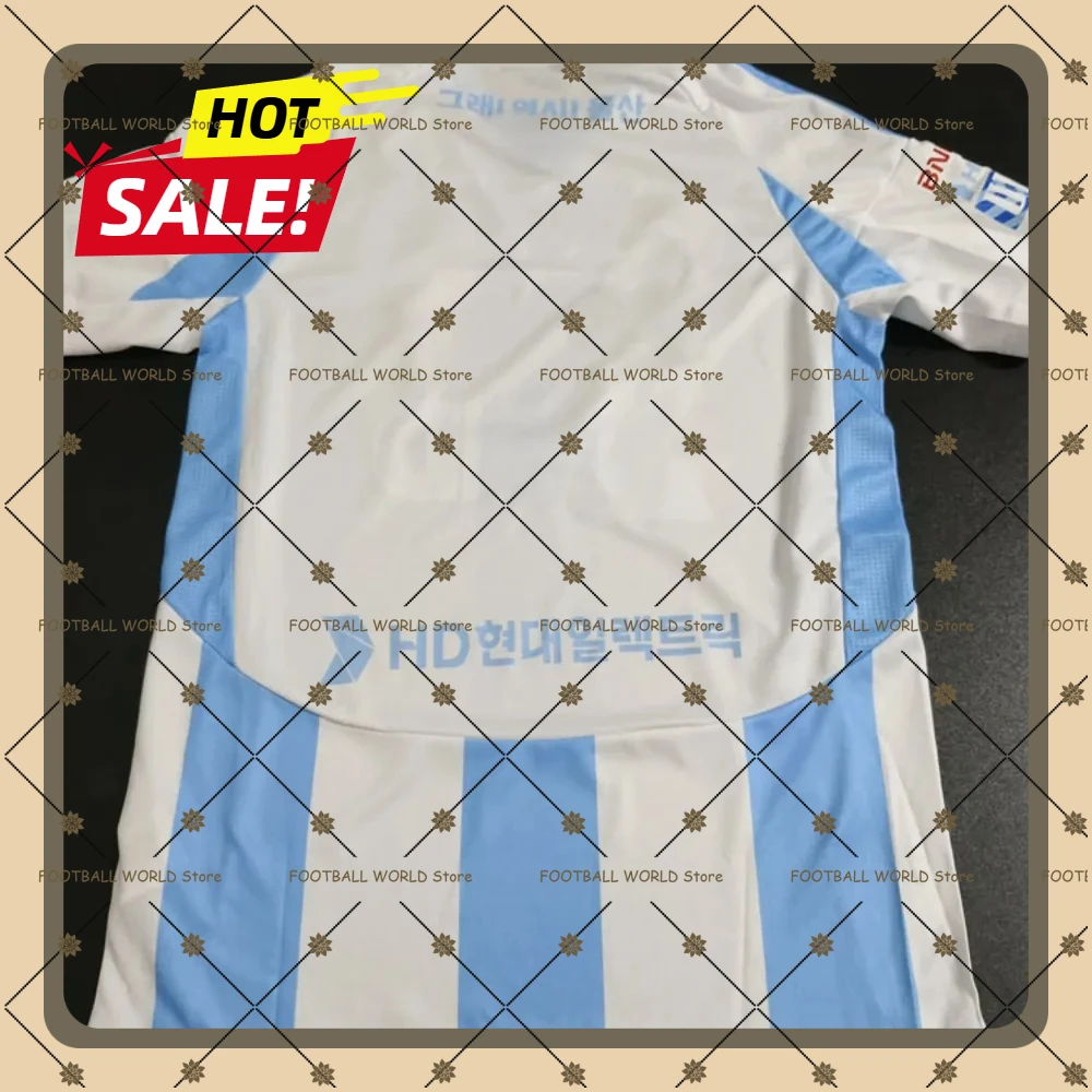 Chaqueta de fútbol de verano 25-26 coreano k-league ulsan Hyundai Seúl FC Fan Edition hogar y visitante camisa de manga corta para hombres y niños