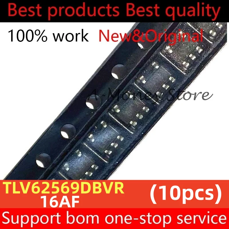 (10pcs)TLV62569DBVT TLV62569 TLV62569DBVR 16AF sot23-5