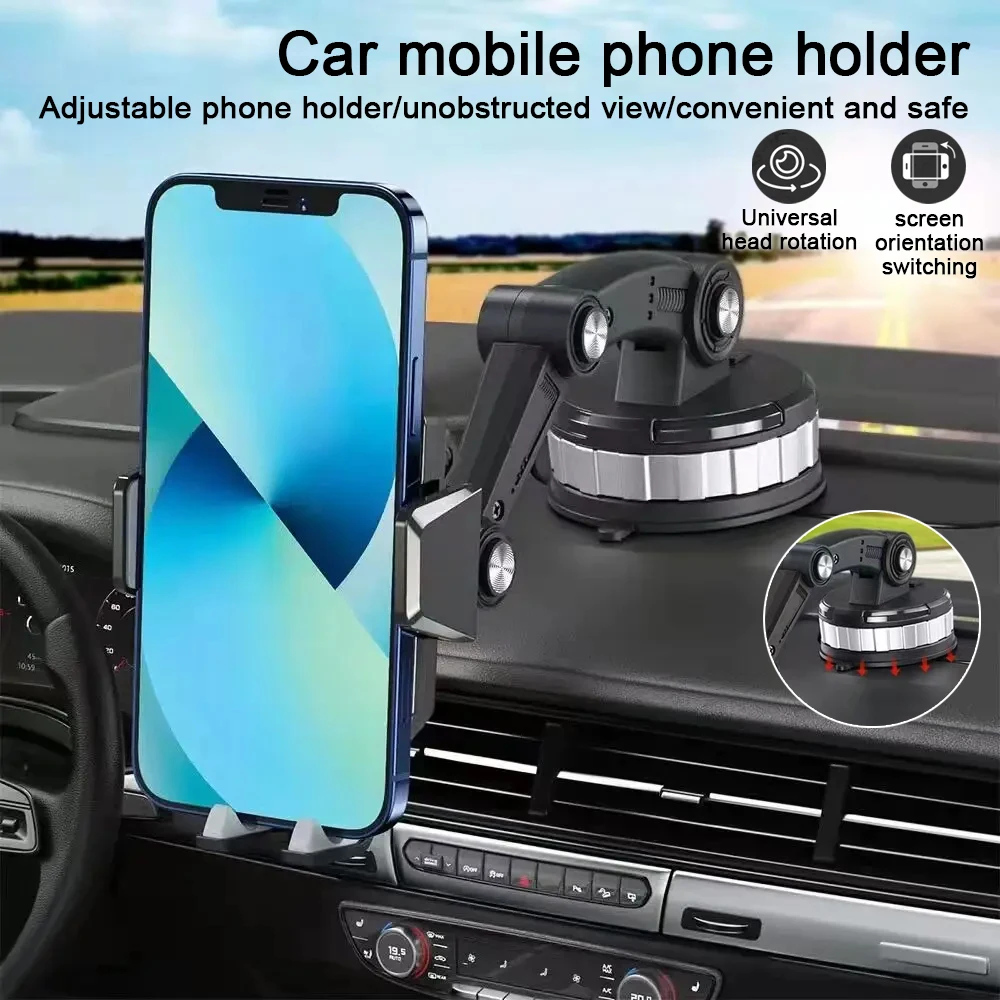 

1 шт. новый автомобильный навигационный кронштейн для мобильного телефона, центральная консоль типа на присоске для стекла автомобиля, фиксированный опорный кронштейн для вождения грузовика