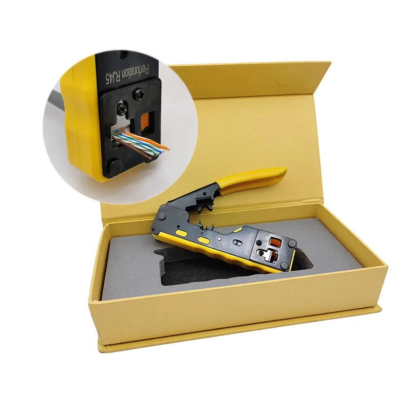 Via RJ45 Crimp Tool for 8P8C RJ45 Connector Plug for Model EZ Modular Plug Tool
