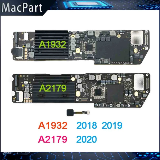 Macbook Air Centrise  13インチ、ロジックボード、オリジナル、a1932、a2179、820-01521-a/02、820-01958-a、2018、2019、2020用マザーボード  - AliExpress