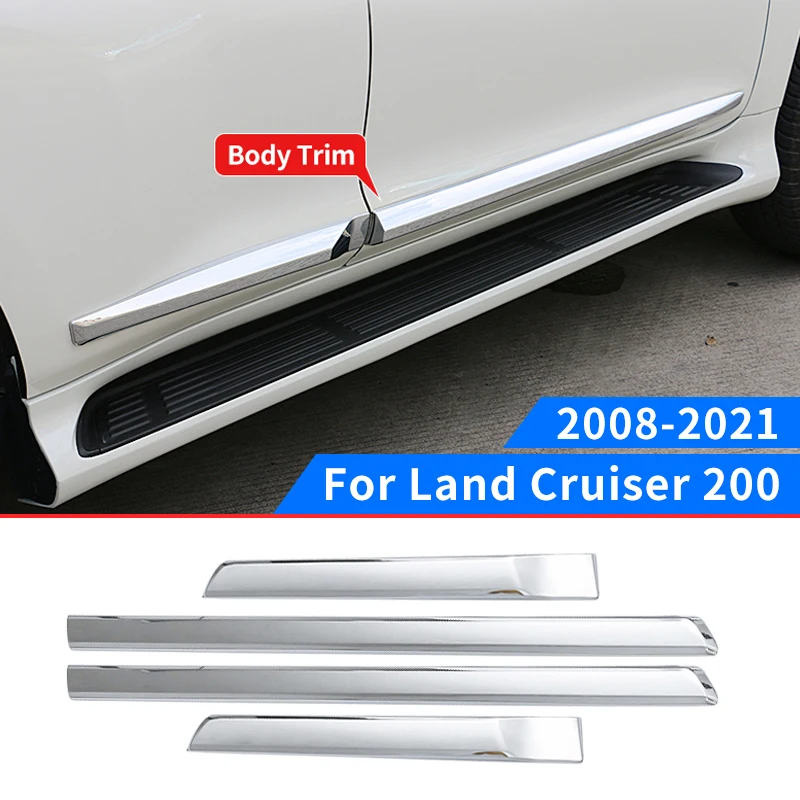 

Fit for Toyota Land Cruiser 200 Modified Car Door Prevent Collision LC200 Body Prevent Scratches Scratch Decoration Accessories