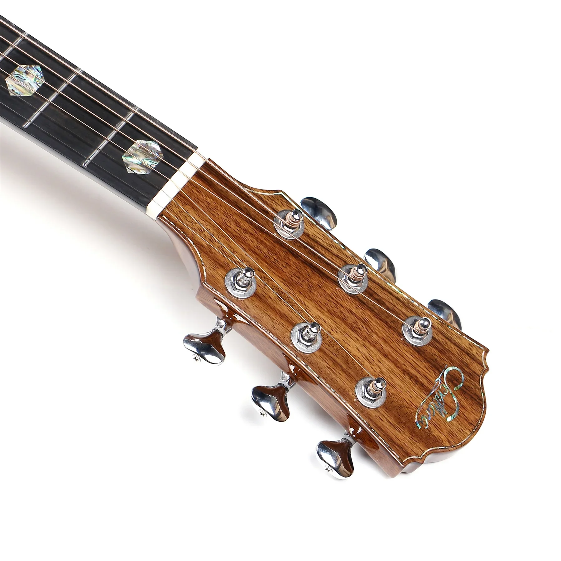 Guitarra acústica Sevillana todo de madera maciza de palisandro 41 Dreadnought 2208, gama alta