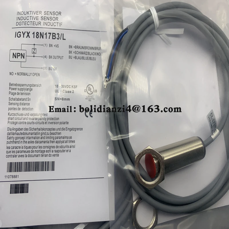 

New sensor for proximity switch IGYX 18P17B3/S14L IGYX 18P17B3/L IGYX 18N17B3/L In stock