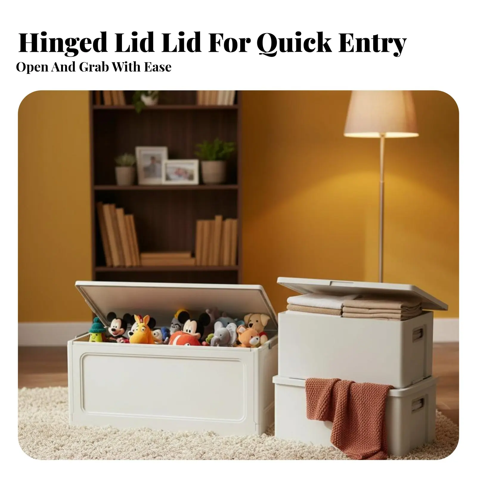 

Складной органайзер с каркасом, большой вместимости, контейнер для одежды, легко раскладывается, с передним открытием для спальни, общежития, гаража