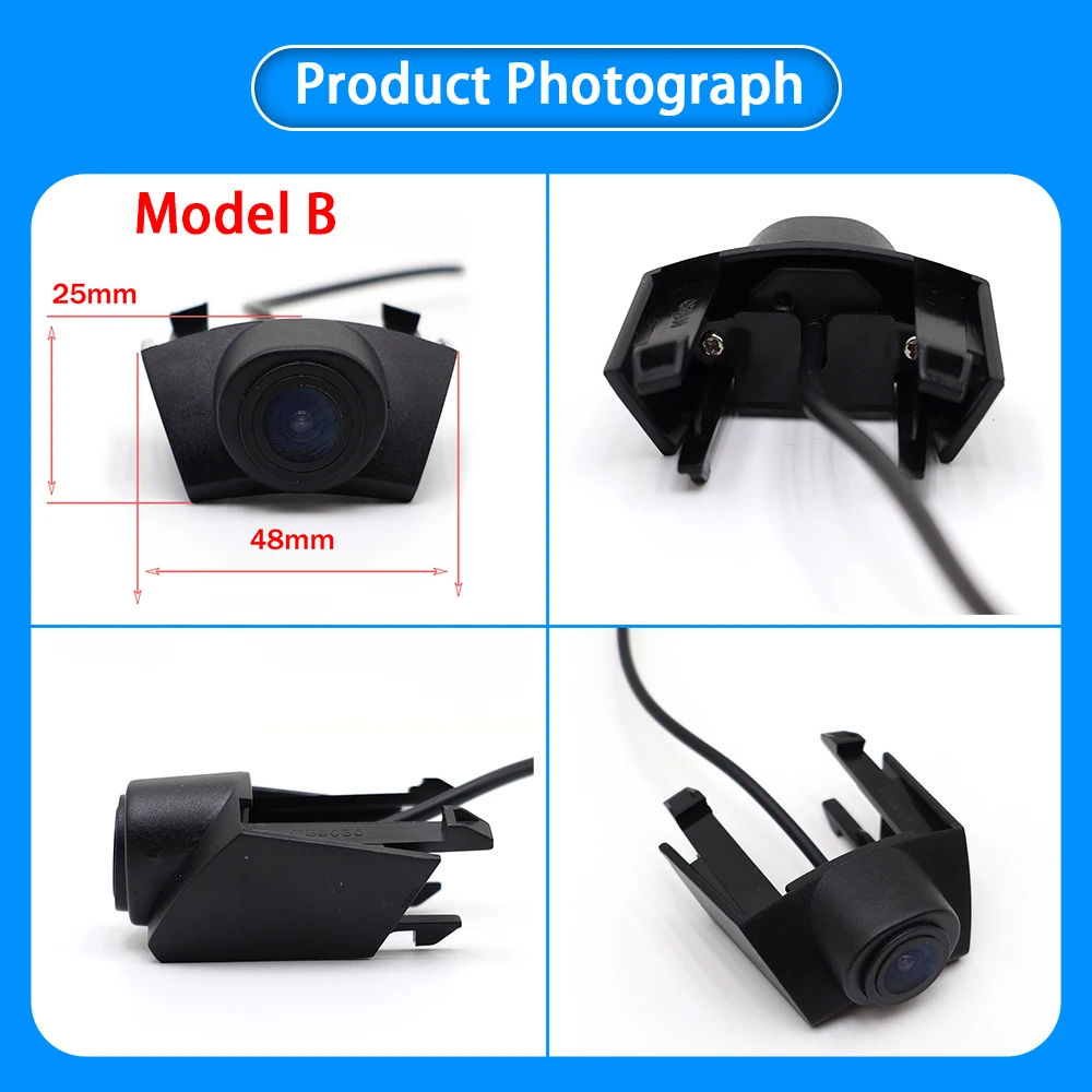 ZhuCamX AHD 1080P Ultra Clear Visione Notturna LOGO Parcheggio Telecamera Frontale Per Cadillac SRX 2010 2011 2012 2013 2014 2015 2016