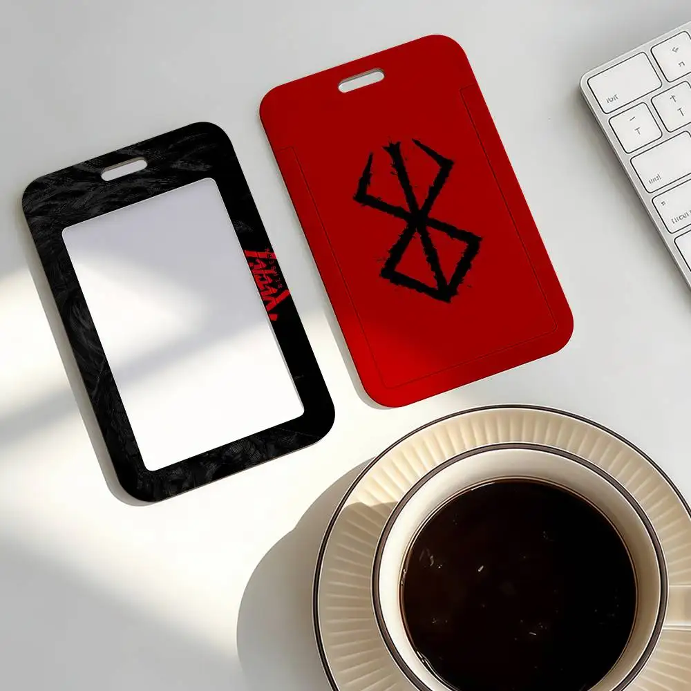 Anime Berserk Card Holder Transportation Work Permit Cards ID Student Meal Cardcase