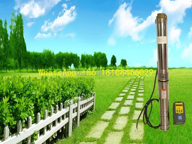 Pompa ad acqua solare sommergibile per pozzi profondi F4SC4/5-48 per pozzi profondi ad energia solare