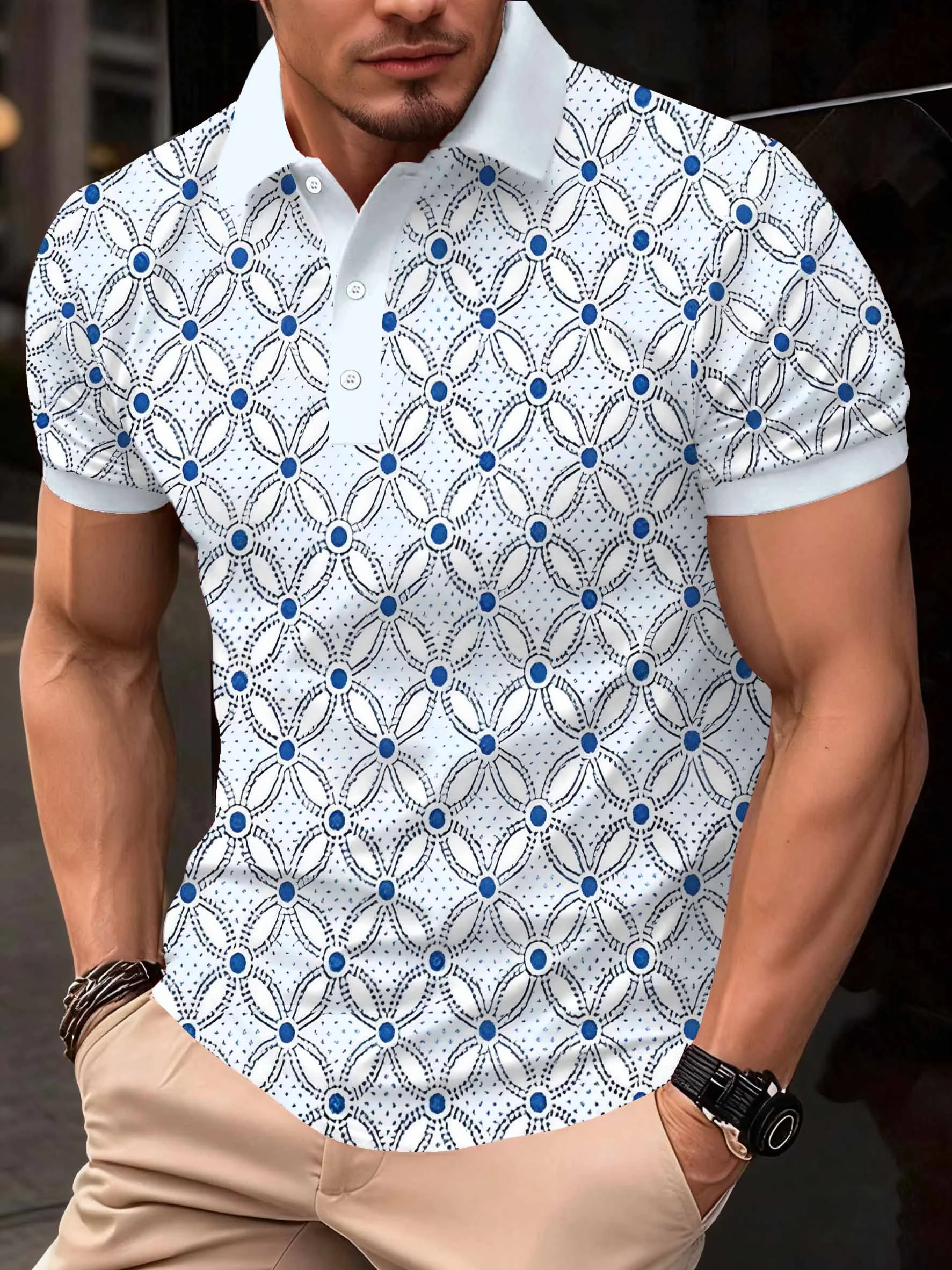 Camiseta de Manga Corta Transpirable Informal de Verano para Hombre, Camisa de Manga Corta para Hombre, Elástica y Cómoda, Tejido Transpirable