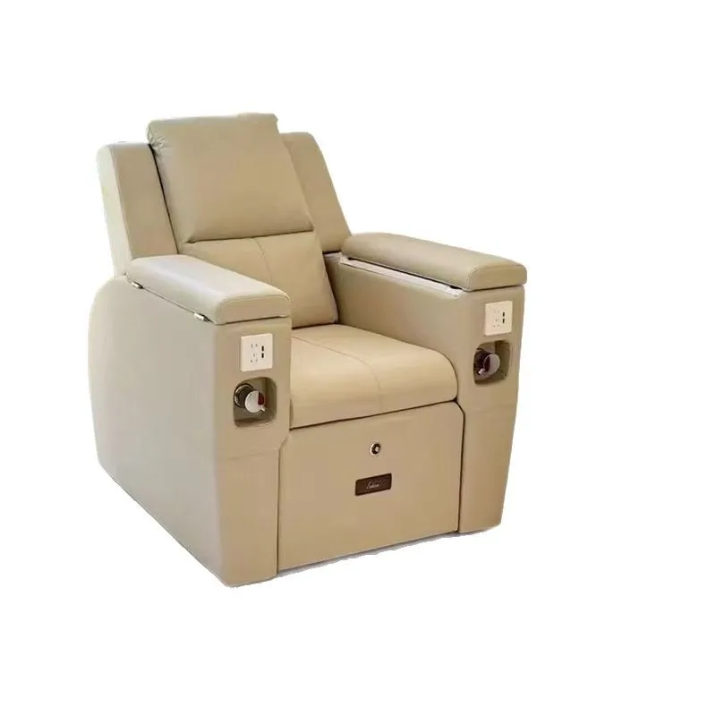 Multifunctional Electric Pedicure Chair For Nail Art Eyelash Beauty Tattoo One-Person Whirlpool Foot Bath Massage Pipeless