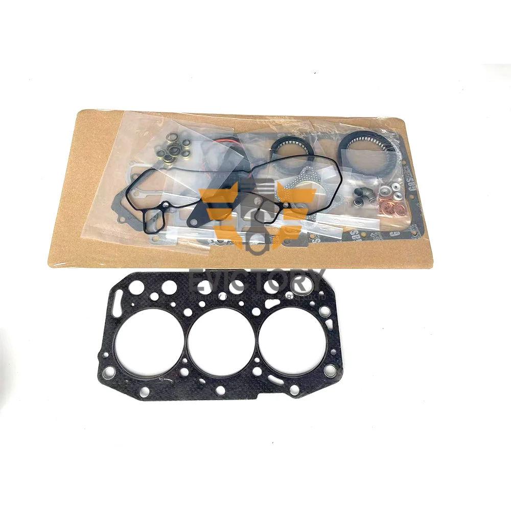 For YANMAR parts 3TNM74 overhauling kit piston ring cylinder gasket kit main conrod bearing set