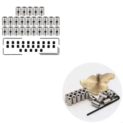 10/50/60/100Pcs Brooch Pin Safe Keepers Pin Locks Pin Backs Clasp Locking Pin Keeper Backs Locking Pin Backs With Wrench Tools