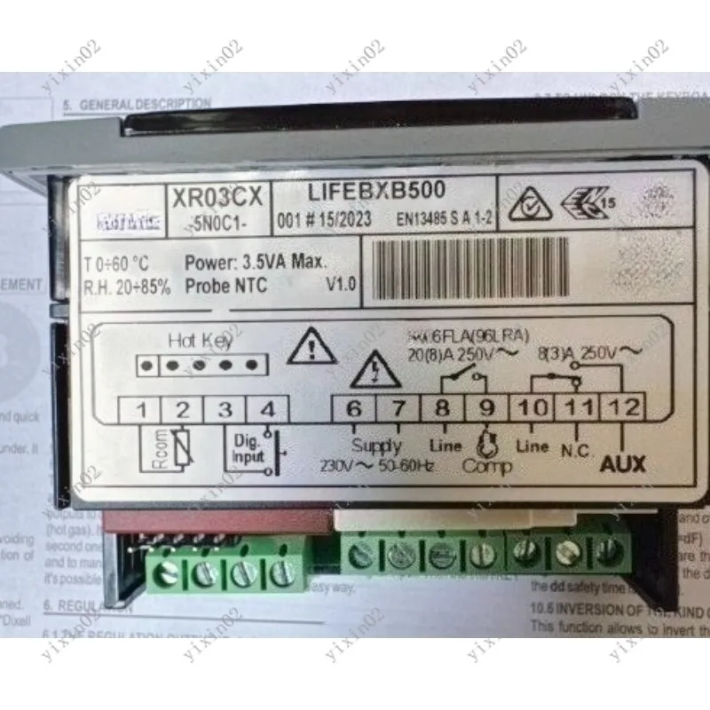 

Контроллер температуры серии XR03CX XR03CX-5N0C1 5NOC1 Компонент управления SNOC1 для промышленного использования