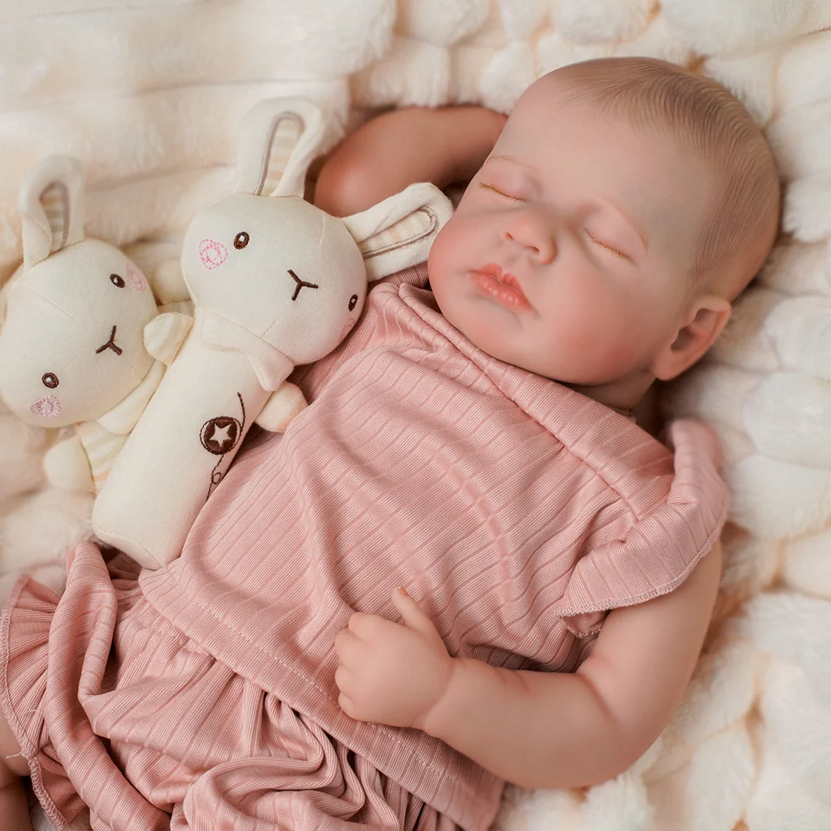 

JOYORA 50 см реалистичная готовая кукла Bebe Rebirth, силиконовая виниловая ткань, кукла ручной работы для девочек, Рождественский подарок, игрушка, подарок на день рождения