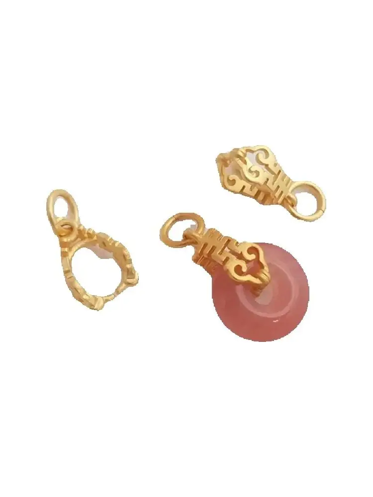 

Vietnam shajinqiang color preserving Xizi melon seed buckle safety buckle manual DIY doughnut pendant clip jewelry accessories