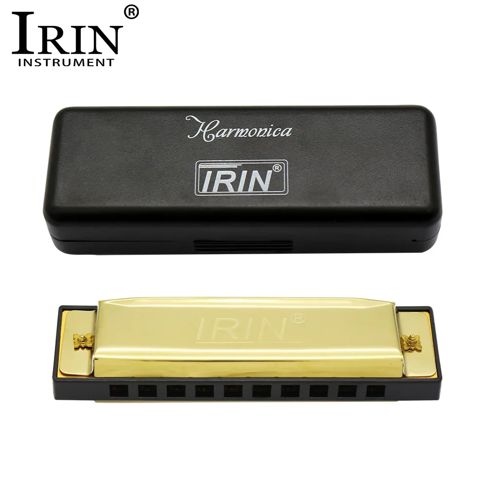 IRIN Harmonica 10 Hole 20 Tones Harmonica Mouth Organ Music Enthusiasts Woodwind Instrument Professional Harmonica - view 2