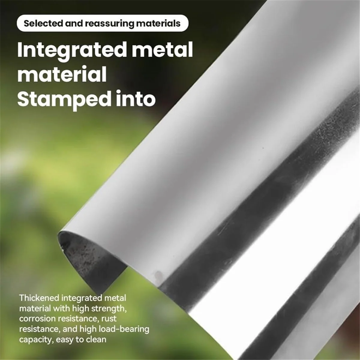 A77I Trapiantatrice per piantine di piante e alberi da frutto, 2024 Nuovi attrezzi da giardino per piantare in acciaio inossidabile con manico lungo portatile