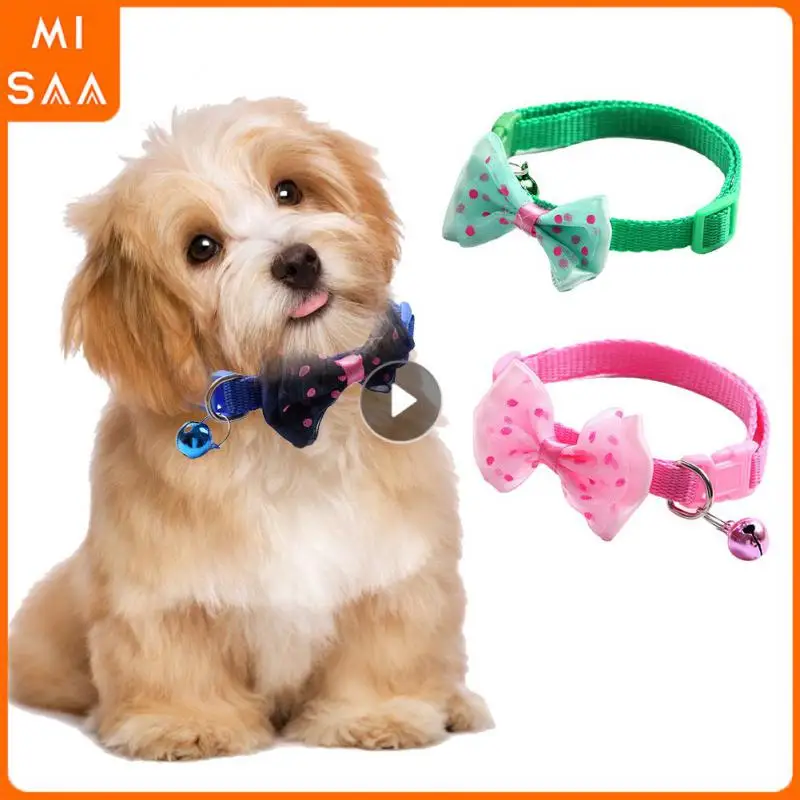 Adjustable Adorable Cute Trending Pet Accessories Fashionable Must-have Pet Accessory Adorable Pet Neckwear Stylish Cat Collar