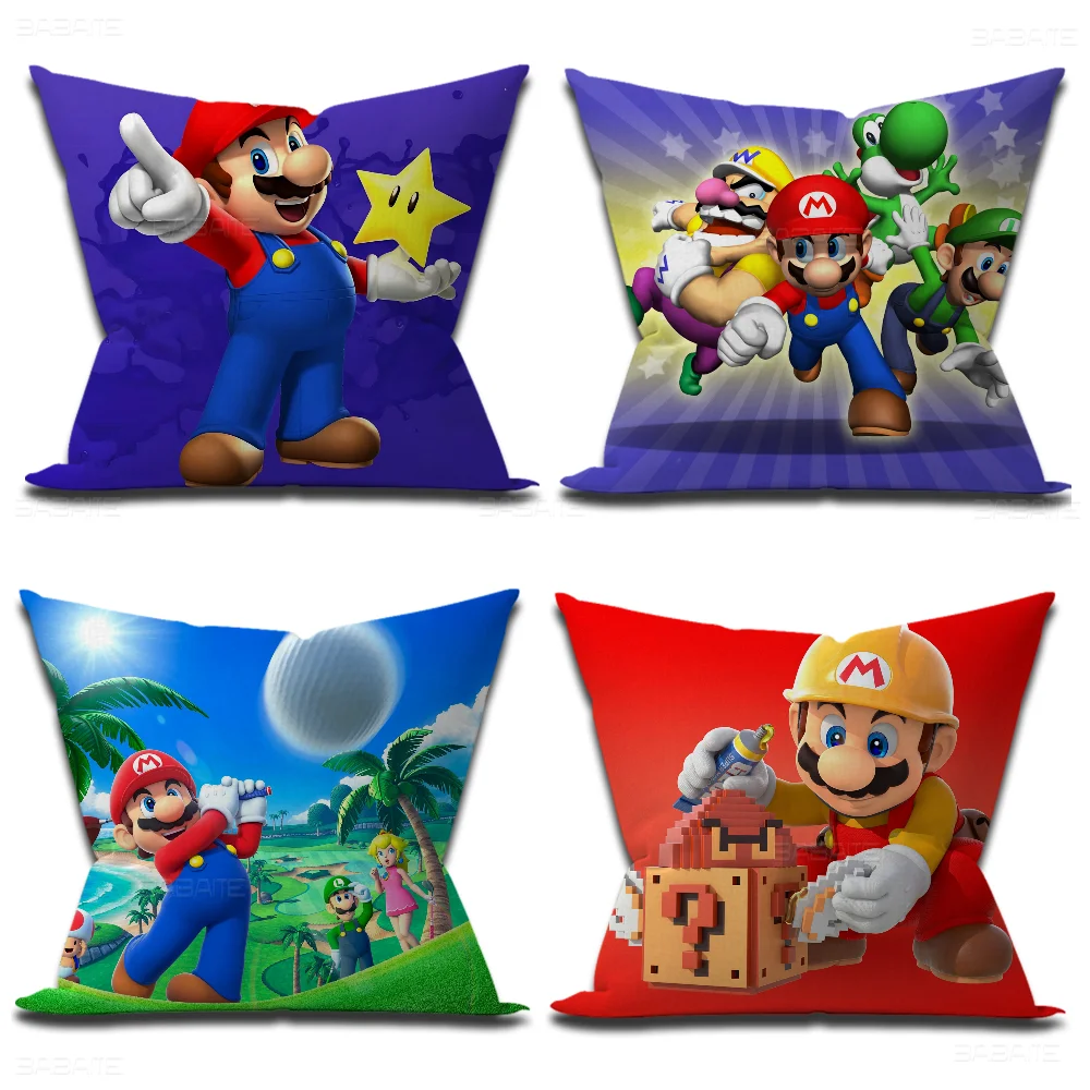 

Наволочка для подушки Game Plumber Uncle M_Ma-rios, дизайнерская наволочка, декор для подушки, праздничные украшения