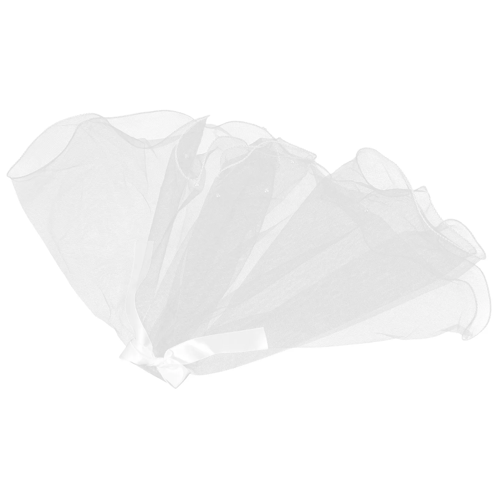 

Pet Headgear Wedding Veil Dog Cat Bridal Headdress Hairpin Design Puppy Bride Costume Accessories Gauze