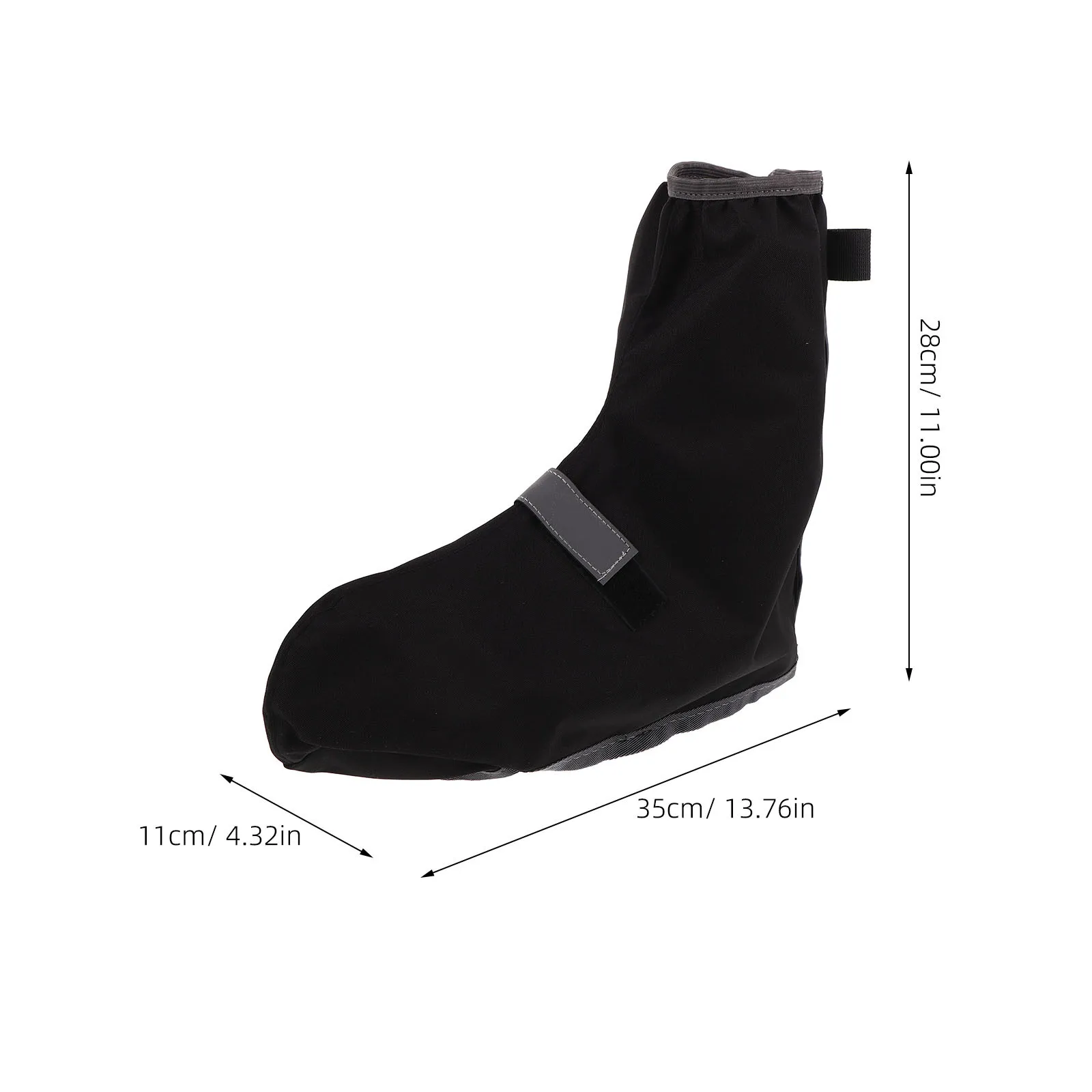1 Pair Outdoor Waterproof Shoe Cover Thickened Reusable Non-Slip Walking Gaiters For Hiking Cycling Rain Protection Boot Covers