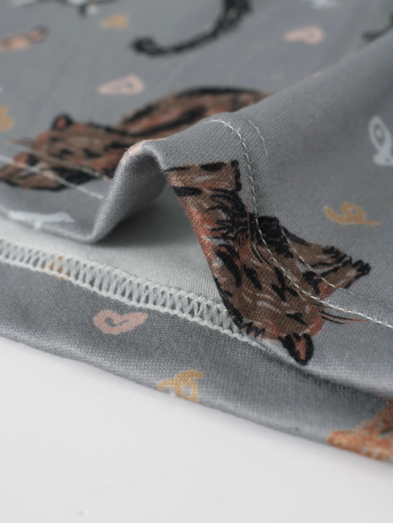 لطيف القط طباعة الرجال زوج واحد من السراويل الداخلية الأزياء الديناميكية الملاكم السراويل الساحرة عارضة الرياضة الملاكم السراويل #5