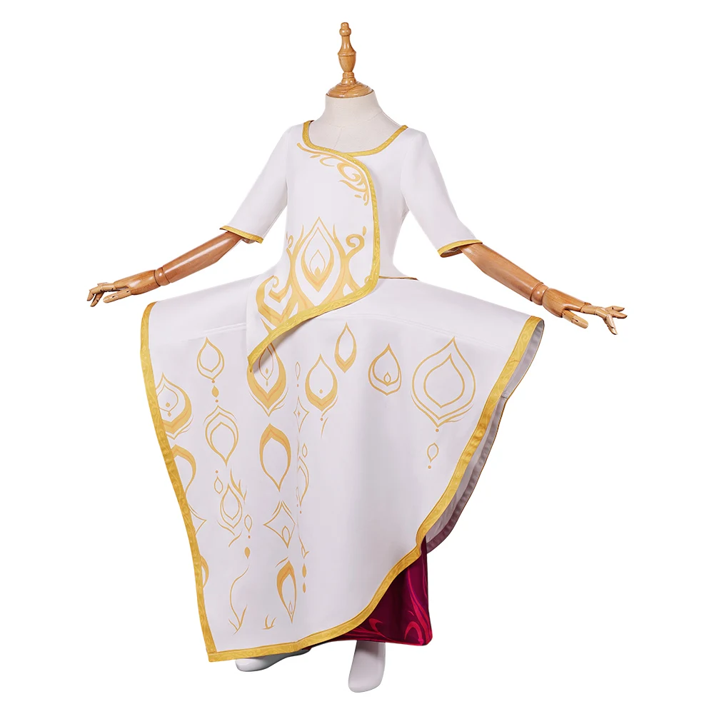 Fantasia Spellbound Principessa Ellian Cosplay Costume per bambini Travestimento per bambini Ragazze Fancy Dress Up Abito di carnevale di Halloween