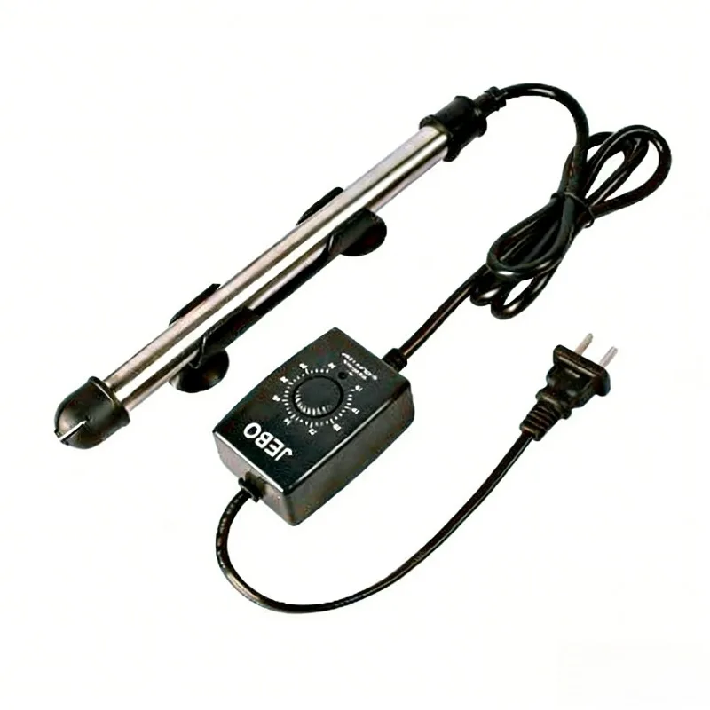 

220V JEBO Strong 3018 Stainless Steel Aquarium Heater，Auto Constant Temperature，External Adjustment 50/100/200/300/500W