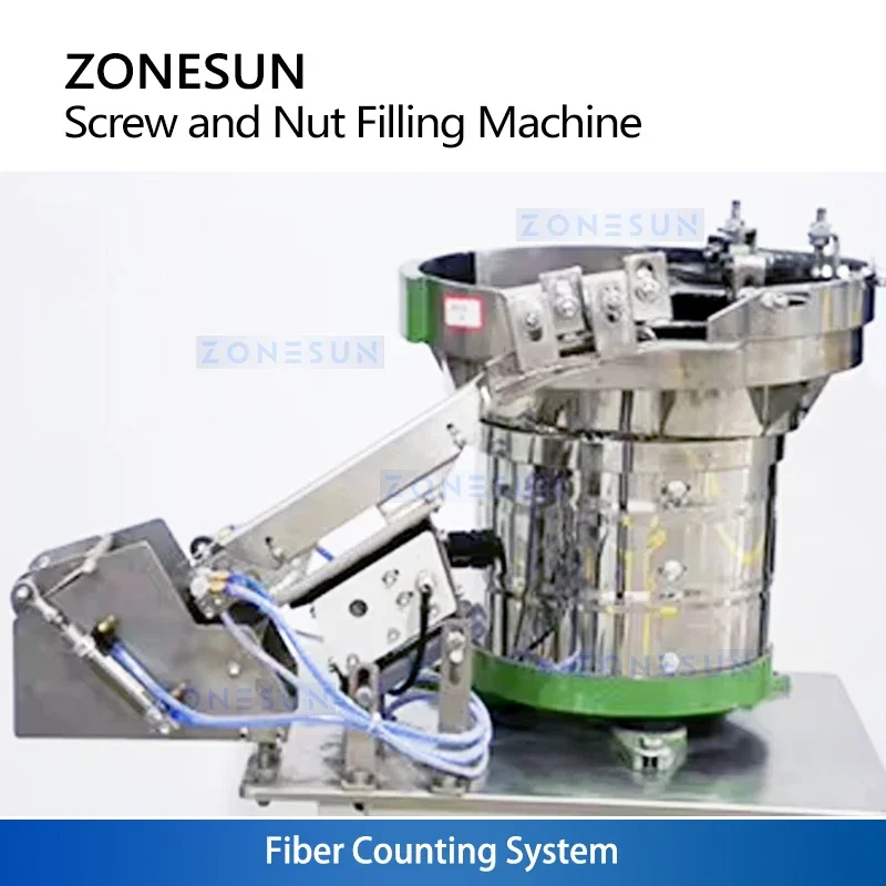 ZONESUN Nut and Bolt Packing Machine Screw Packing Machine Hardware Kit Packaging Machine ZS-LSM15