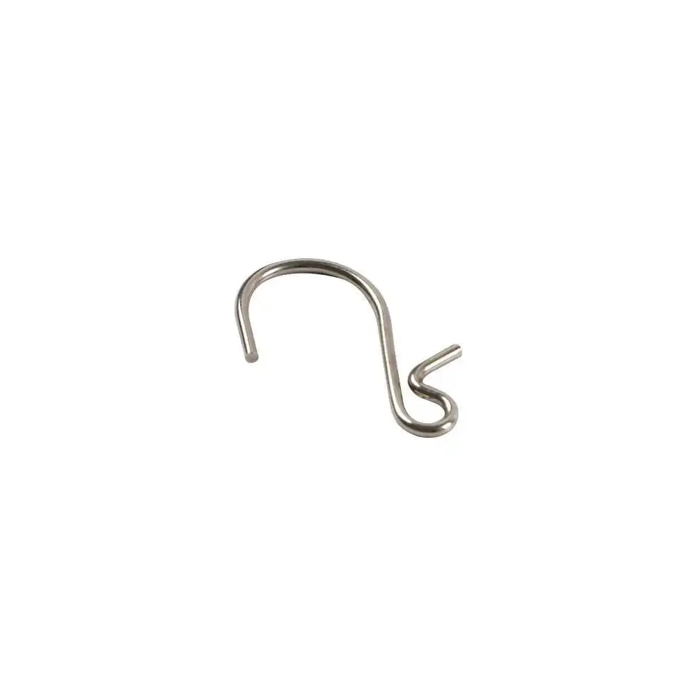 

50pcs Ceiling Banner Holder Hanner Economy Display Rack Metal Hook Accessories