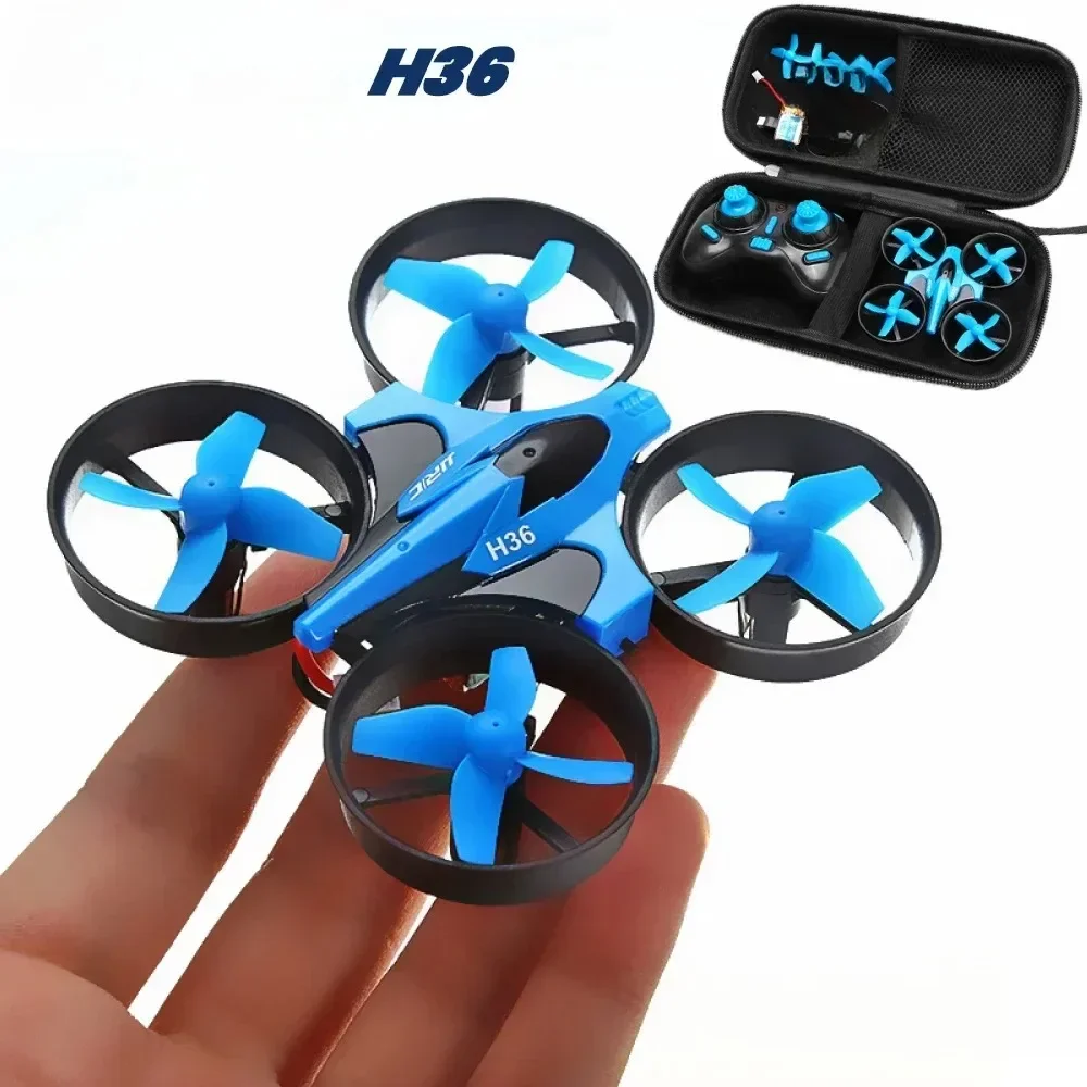 H36 Mini RC Drone 4ch 6-Axis - Headless Mode 360° Flip Remote Control Quadcopter Toy Mini for Kids Aerial Adventure Awaits