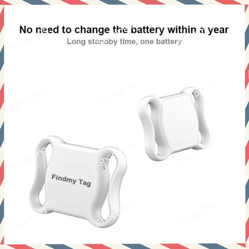 

M20K Мини GPS трекер 2,4G маломощный Wi-Fi локатор автомобильные домашние животные Airtags умный искатель ключей позиционирование Findmy Tag приложение прочный (B