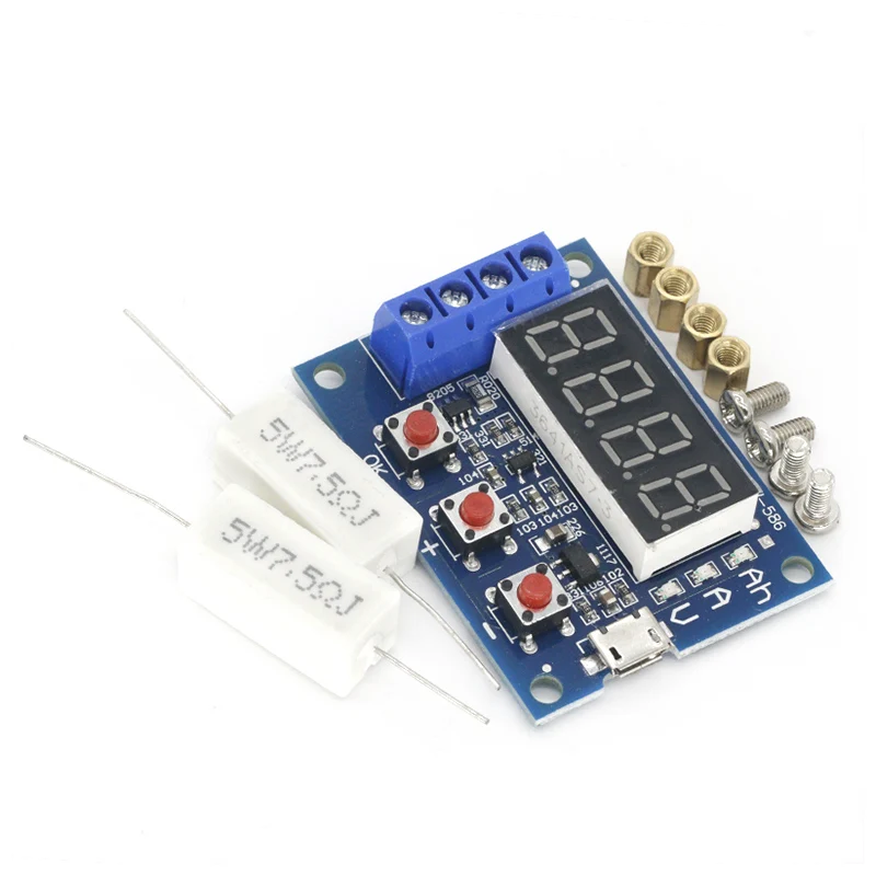 ZB2L3 Li-ion Lithium Lead-acid Battery Capacity Meter Discharge Tester Analyzer