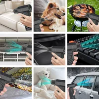 Turbo Fan Electric Air Duster Portable 130000RPM Cleaning Jet Blower Tool Car Blowing Snow 4 Gears adjustable Type-C Charging 5