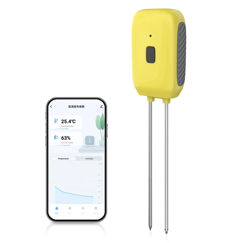 A003 지능형 온도 및 습도 토양 감지기 토양 과수원 정원 심기 온도 및 습도 테스터