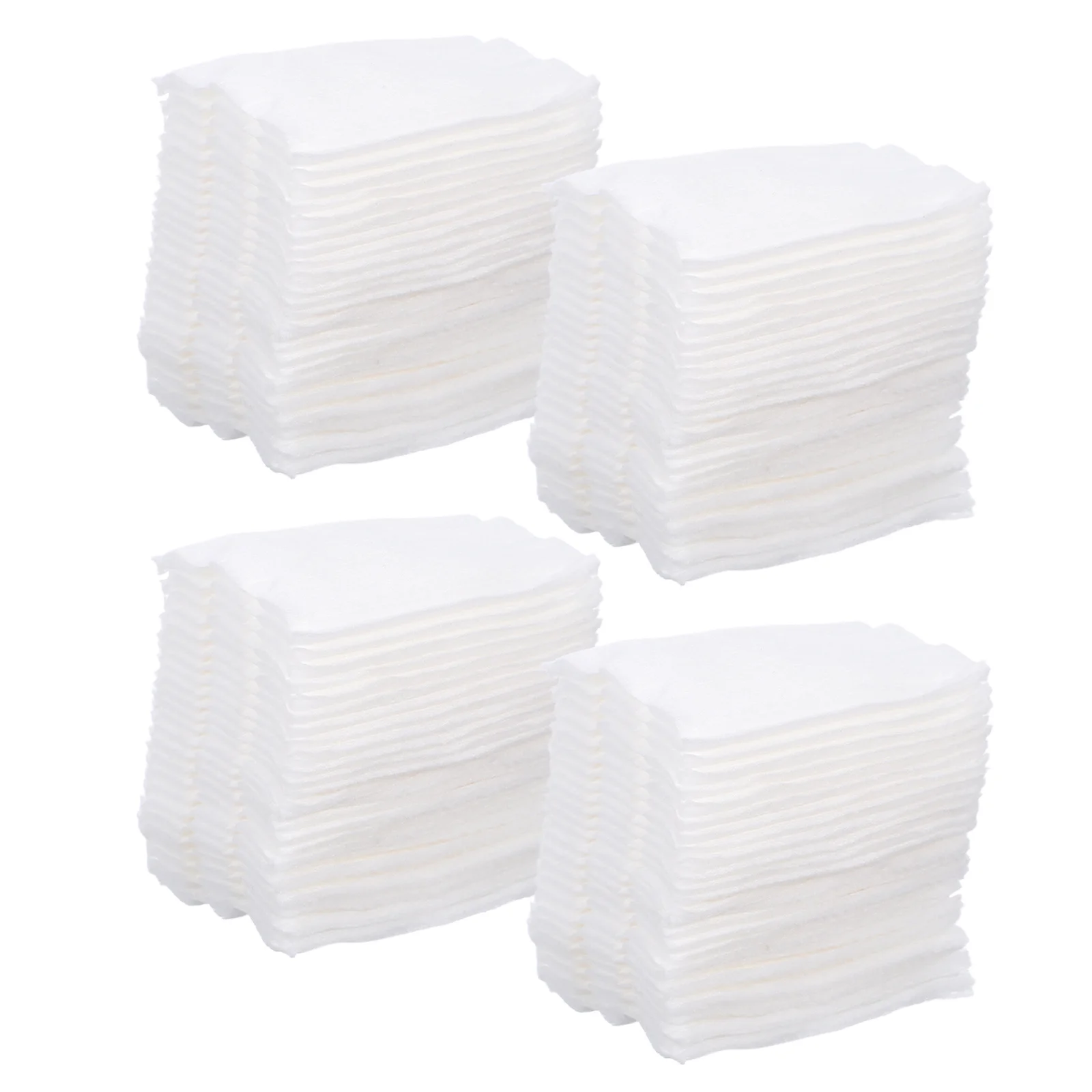 220 قطعة من وسادات قطنية للمكياج للوجه على الوجهين للعناية ببشرة الوجه وإزالة المكياج وخفيفة الوزن ومحمولة #3