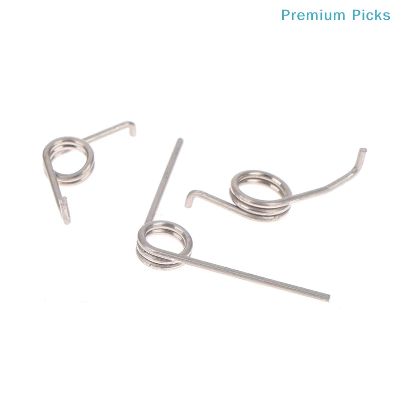 304 Stainless Steel Fishing Rod Drop Wheel Drum Wheel Spring Fishing Reel Gear Torsion Spring For  Spinning Wheel Accessories