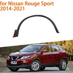 For Nissan Rouge Sport 2014 2015 2016 2017 2018 2019 2020 2021 Flares Black Mudguard Wheel Eyebrow Trim Replace Car Accessories