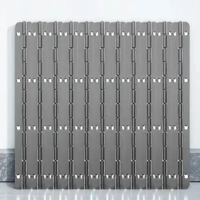 10Pcs Long Hinge Heavy Duty Iron Continuous Piano Hinge 180 Degree Smooth Silent for Cabinet Wardrobe Furniture Box