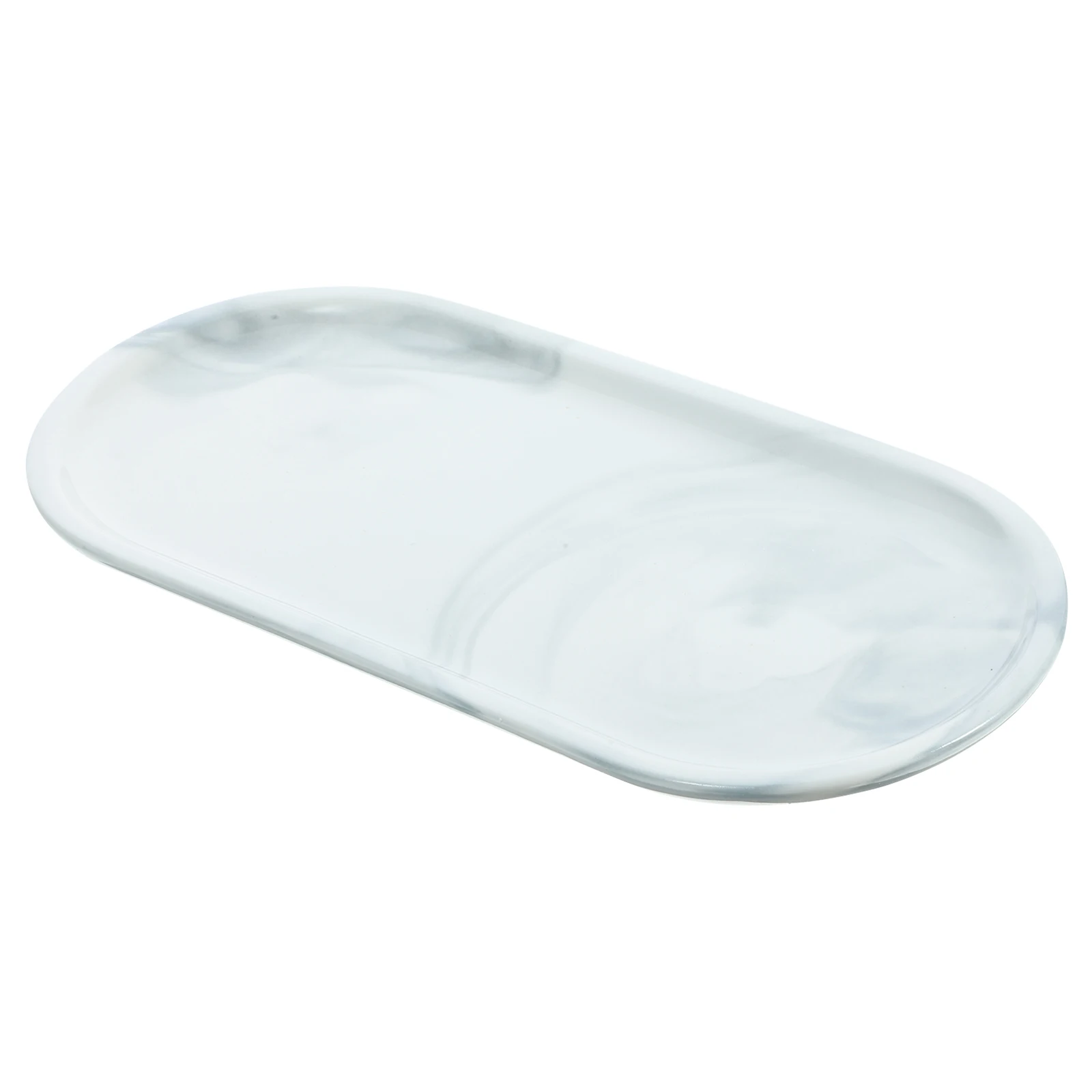 

Marble Pattern Ceramic Bathroom Storage Tray for Toiletry Soap Jewelry Towel Small Items Home Decor Eco Friendly Storage