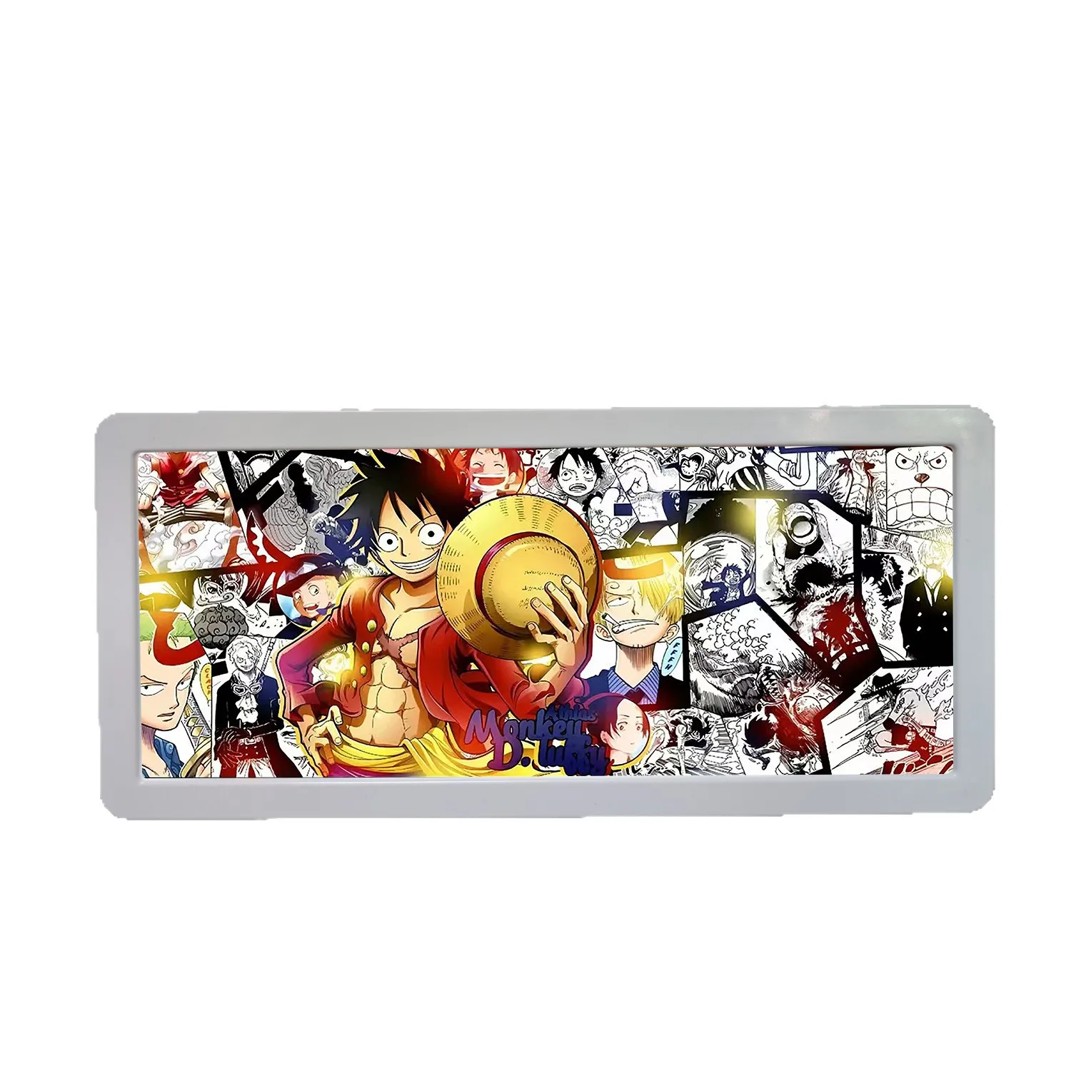 

Anime One Piece Luffy Zoro Chopper Peripherals Creative Tabletop Decoration Ornaments Eye-Protecting LED Night Light Boys' Gifts