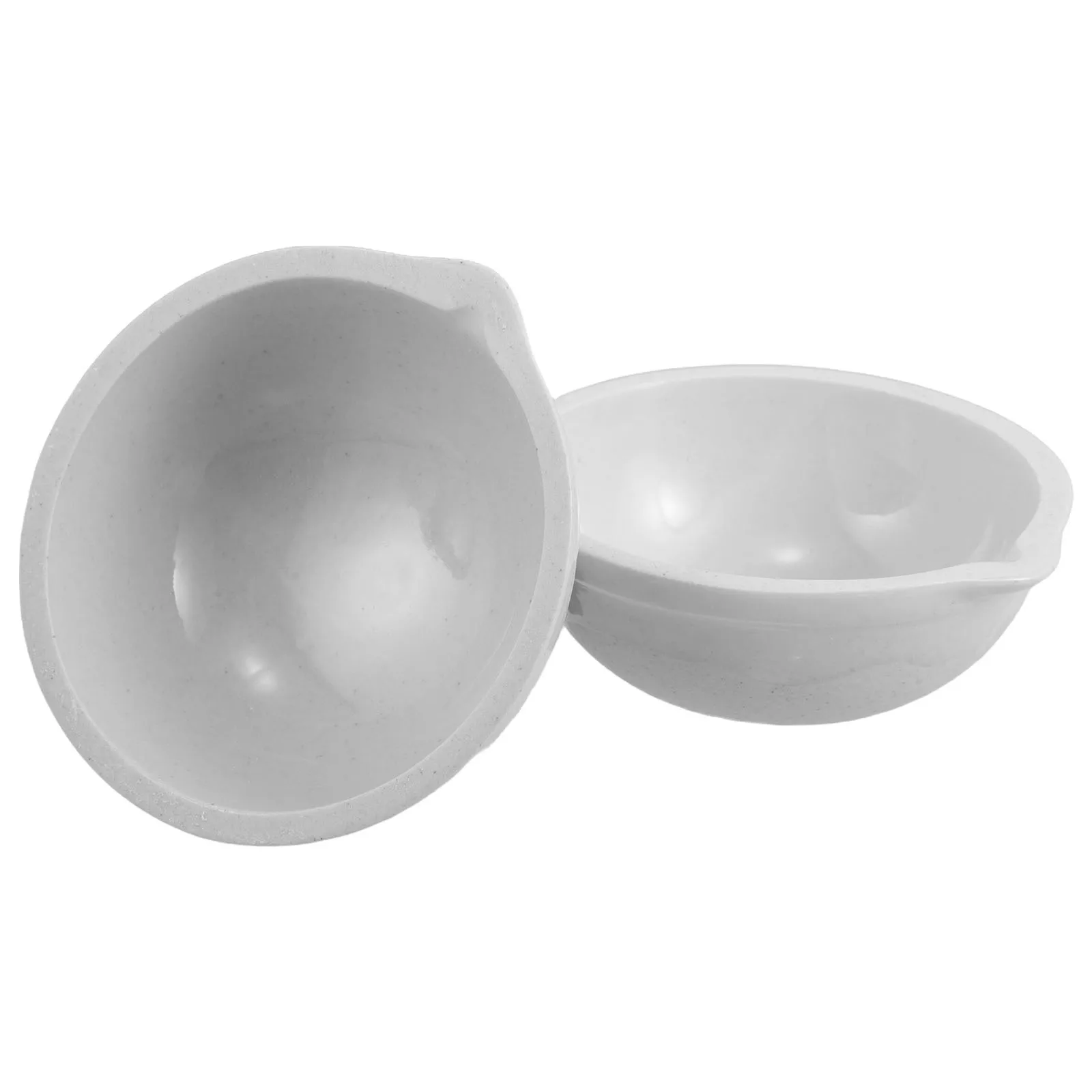 

2 Pcs Culture Dish Lab Dishes Evaporating Bowl with Spout Industrial Petri Agar Plate
