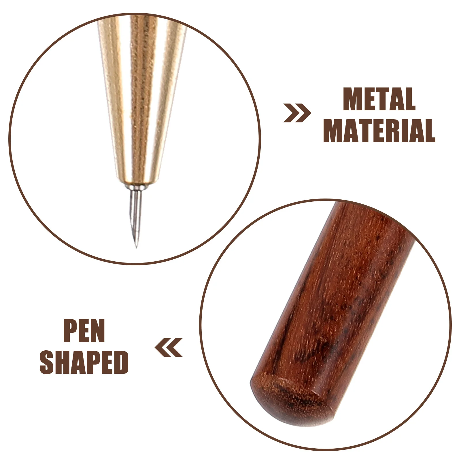 Multi-Functional Cut Pen Wood Metal Envelope Opener Paper Cutter For Diy Craft Scrapbooking Office Supply Precision Tool