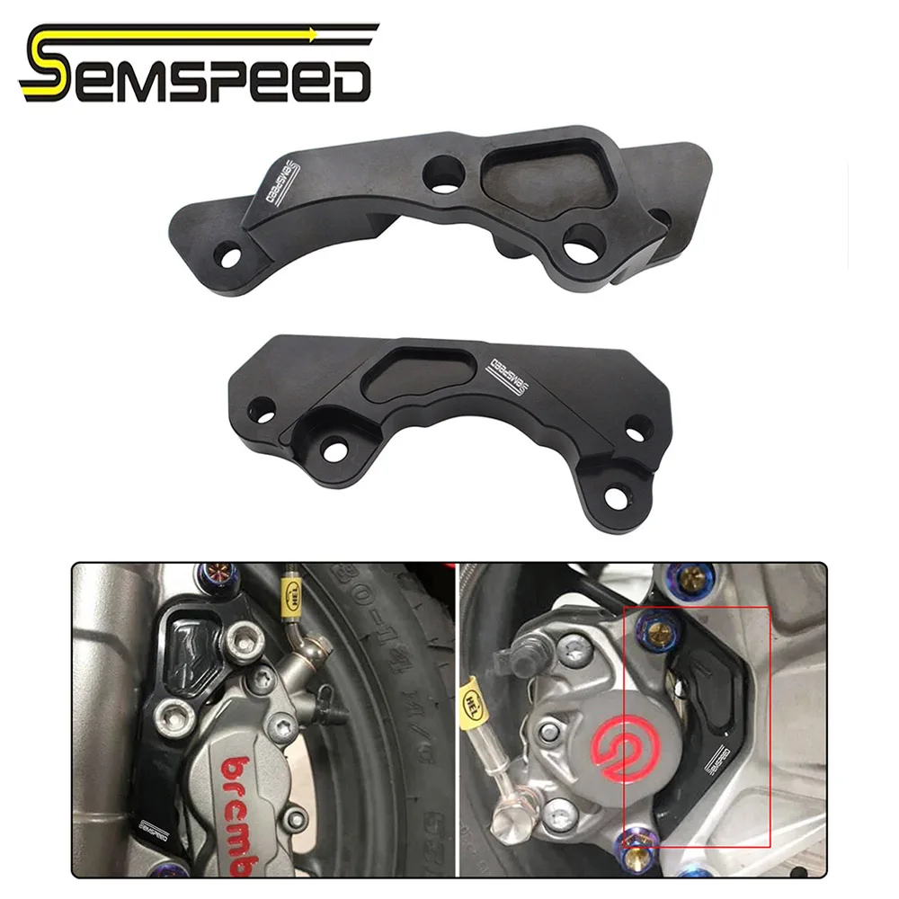 

SEMSPEED For Honda ADV160 2022 2023 CNC Motorcycle Front Rear Caliper Brake Cover Protection Caliper Brake Cover Guard Protector