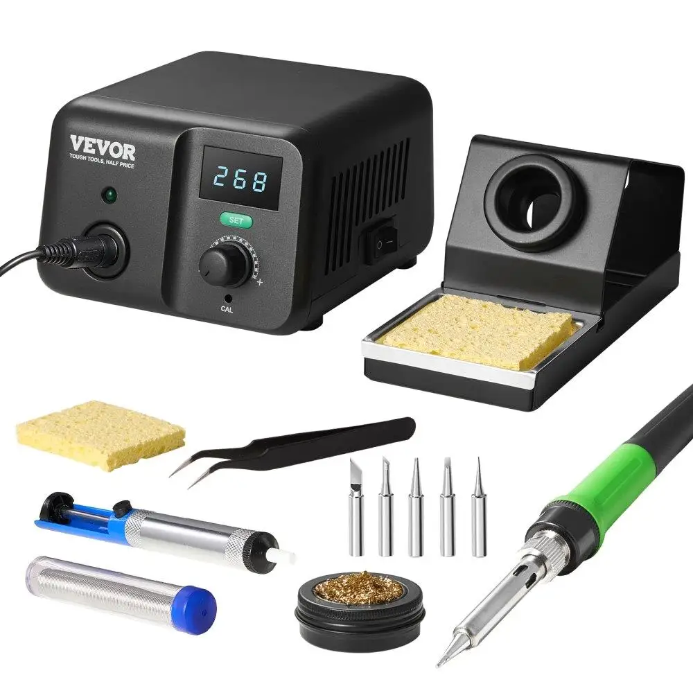 

Soldering Iron Station 70W Digital Display Soldering Station Kit 122°F-932°F