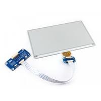 Waveshare 800x480 7.5inch E-Ink HAT E-paper Display Supports Raspberry Pi STM32 Two-color Ultra Low Power Consumption