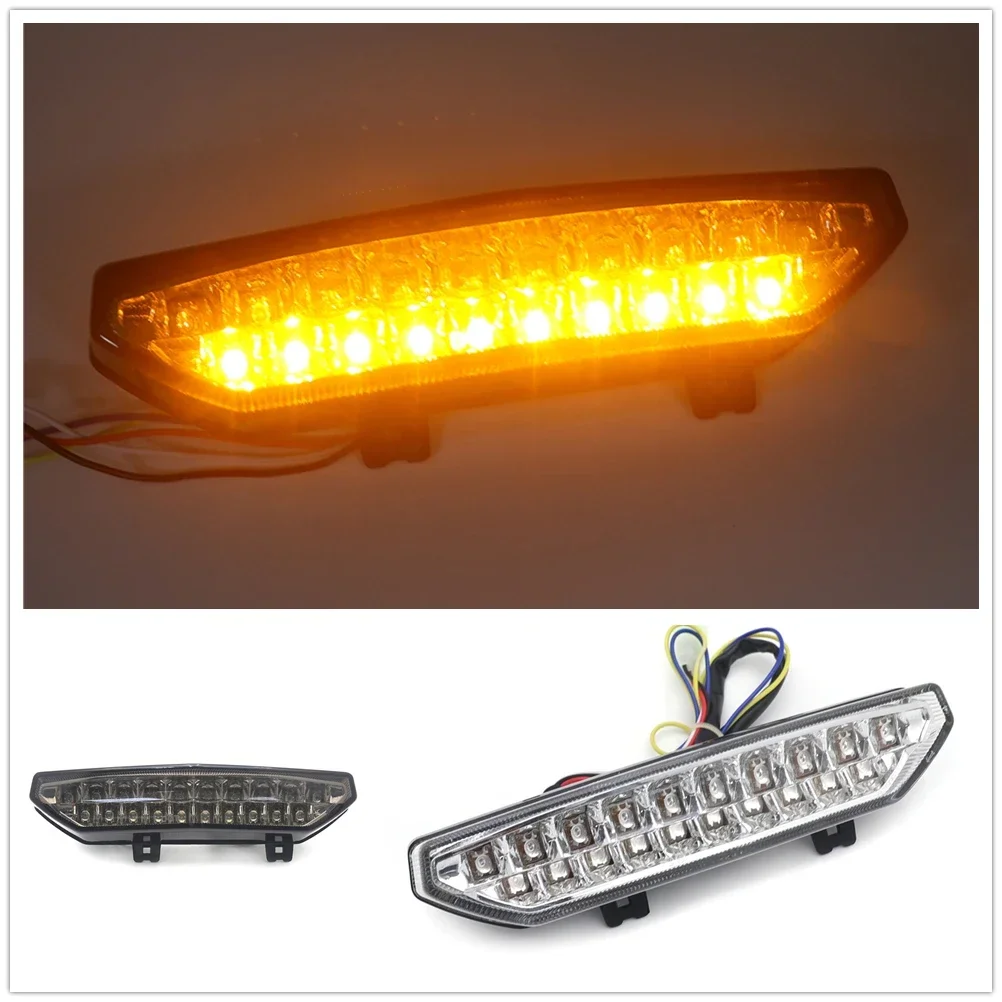 

Motorcycle Tail Brake Light w/Turn Signals for Kawasaki Ninja ZX-6R 07-08 CONCOURS 14/ABS 2008-2022