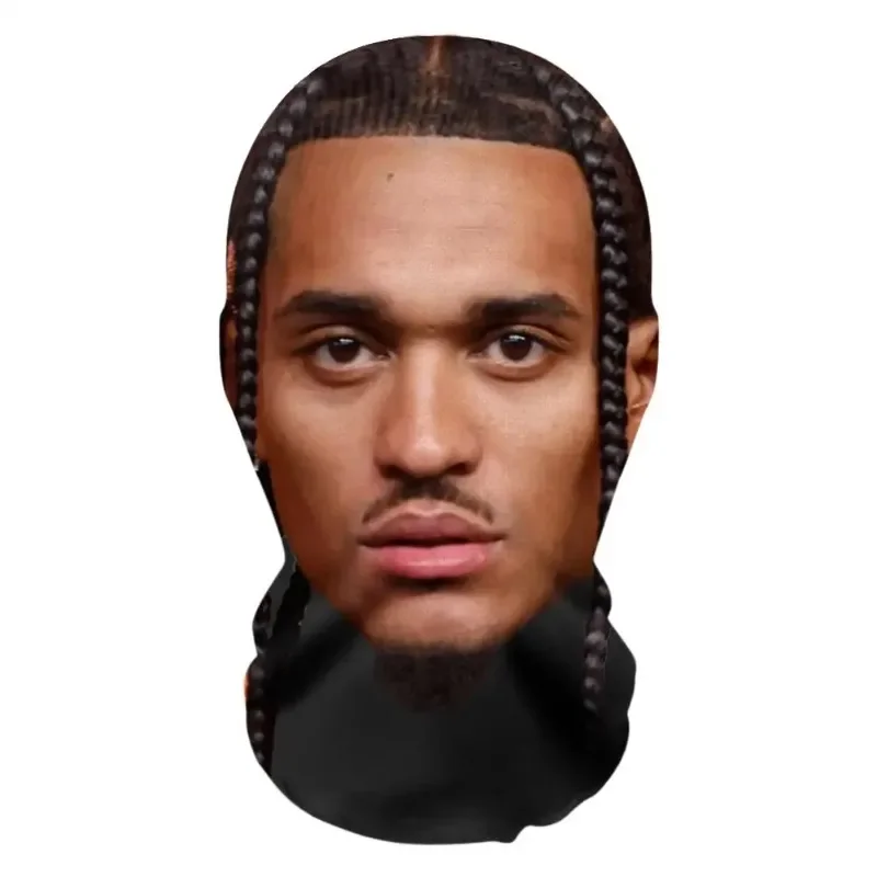 2個/面白い3Dプリントフルフェイスマスク - ロールプレイコスチューム＆コスプレ小道具（ハロウィン、パーティー、ギャグギフト用）- バラクラバヘッドドレス